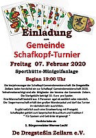 Logo Schafkopf Gemeindemeisterschaft - De Dregsteßln