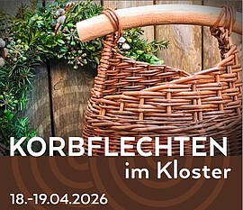 Banner Online: Korblechten im ehemaligen Kloster