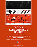 Logo Ausstellung Giampaolo Territo: TRACCE… ALTE UND NEUE SPUREN