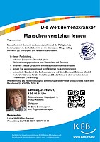 Logo Die Welt demenzkranker Menschen verstehen lernen