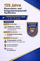 Logo 125 Jahre RKK Taufkirchen