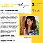 Logo Oma und Opa - Hurra!? sechsteilige Gesprächsreihe