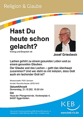 Banner Hast Du heute schon gelacht?