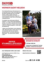 Logo Registrierungsaktion Stammzellspende für Werner Blindauer